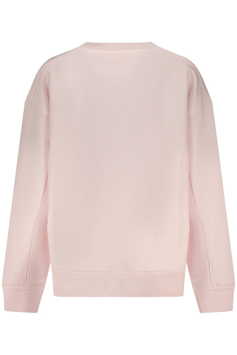 Guess Jeans Womens Pink Zip-Up Sweatshirt