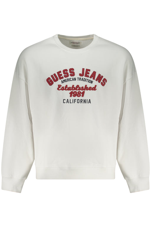 Guess Jeans Sweatshirt Without Zip Men White