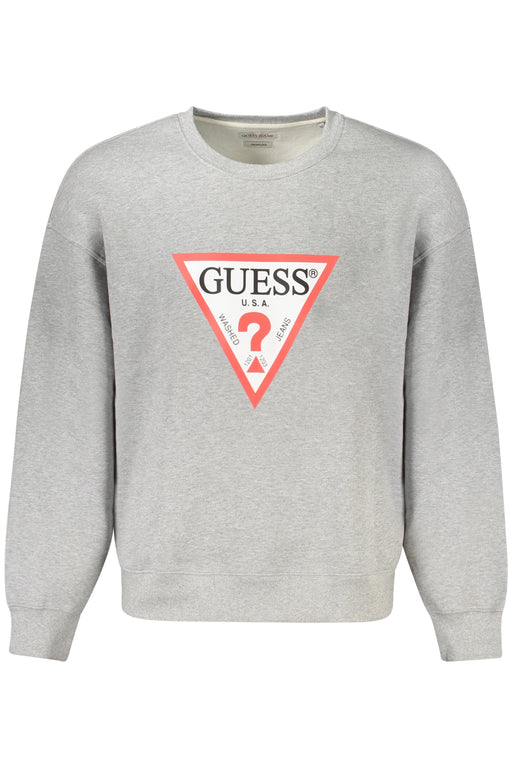 Guess Jeans Sweatshirt Without Zip Men Grey