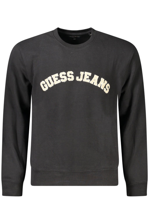 Guess Jeans Sweatshirt Without Zip Men Black