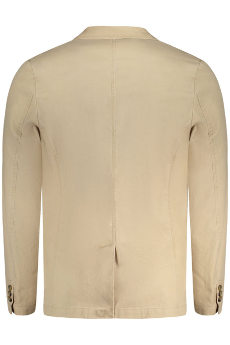 Guess Jeans Classic Jacket Men Beige