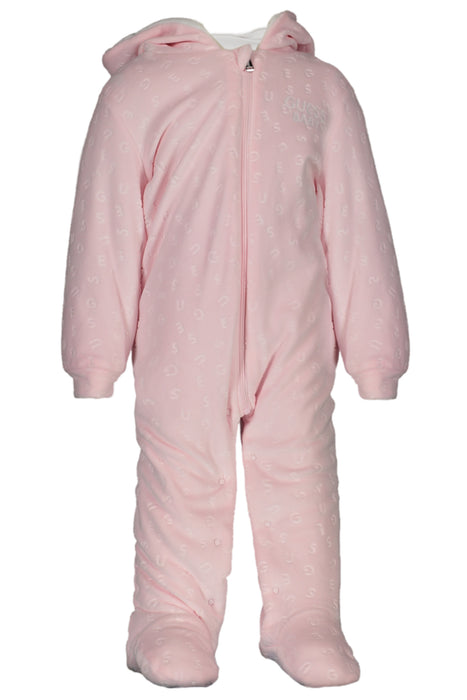 Guess Jeans Pink Jacket For Girls