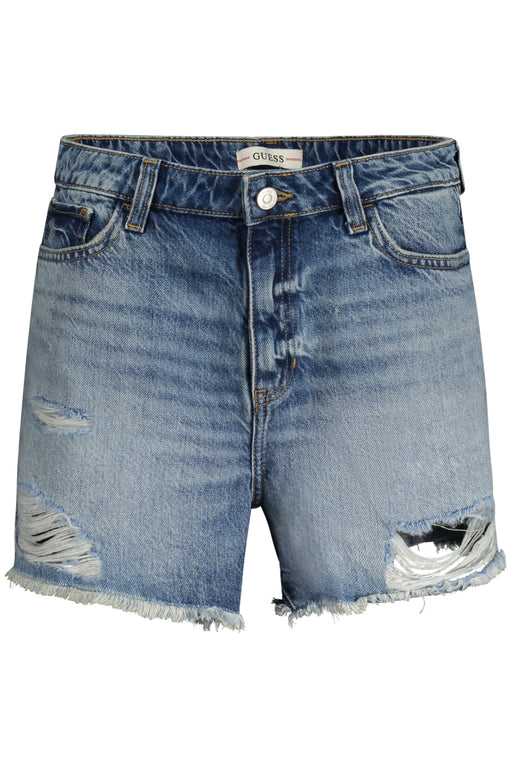 Guess Jeans Womens Short Jeans Blue