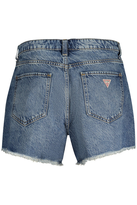 Guess Jeans Womens Short Jeans Blue