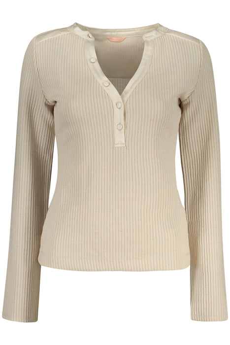 Guess Jeans Womens Beige Sweater