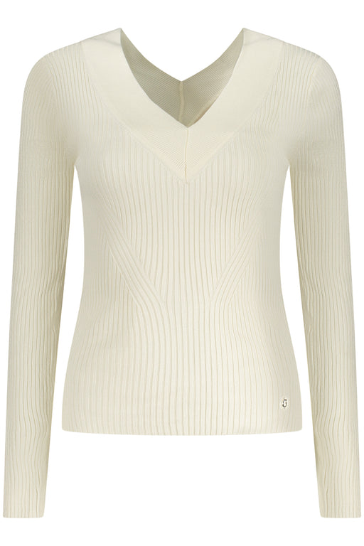 Guess Jeans Womens White Sweater