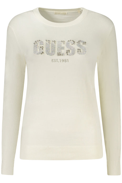 Guess Jeans Womens White Sweater