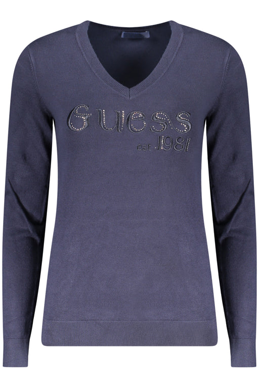 Guess Jeans Womens Blue Sweater