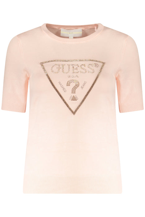 Guess Jeans Womens Pink Sweater
