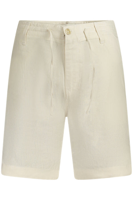 Guess Jeans Mens Bermuda Pants Beige