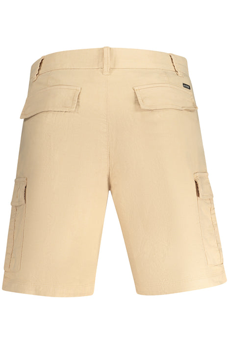 Guess Jeans Mens Bermuda Pants Beige