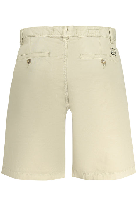 Guess Jeans Mens Bermuda Pants Beige