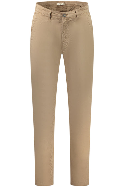 Guess Jeans Mens Trousers Brown