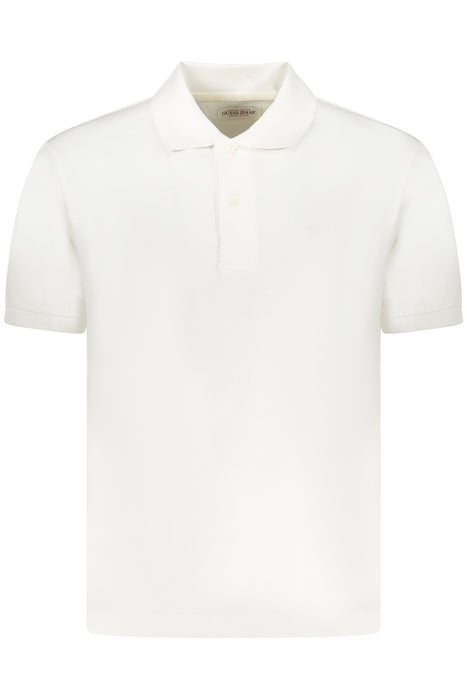 Guess Jeans Polo Short Sleeves Men White