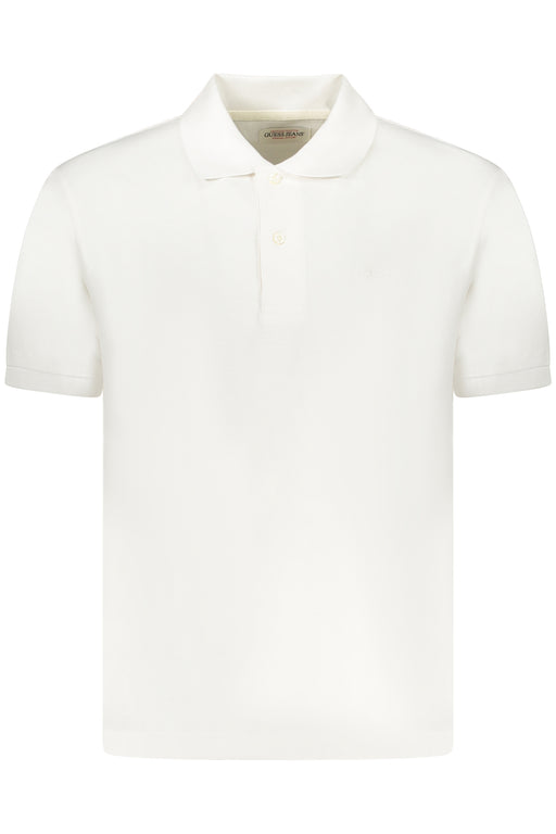 Guess Jeans Polo Short Sleeves Men White