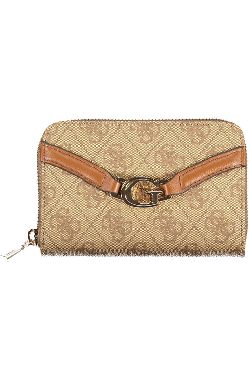 Guess Jeans Womens Beige Wallet