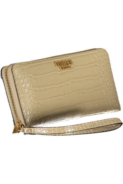 Guess Jeans Womens Wallet Beige