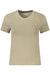 Guess Jeans Beige Womens Short Sleeve T-Shirt