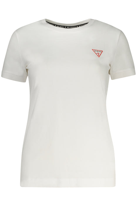 Guess Jeans Short Sleeve T-Shirt Women White