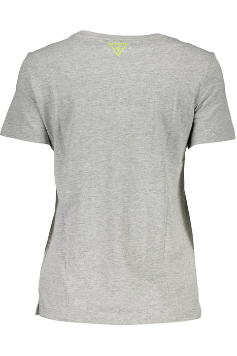 Guess Jeans Womens Short Sleeve T-Shirt Gray