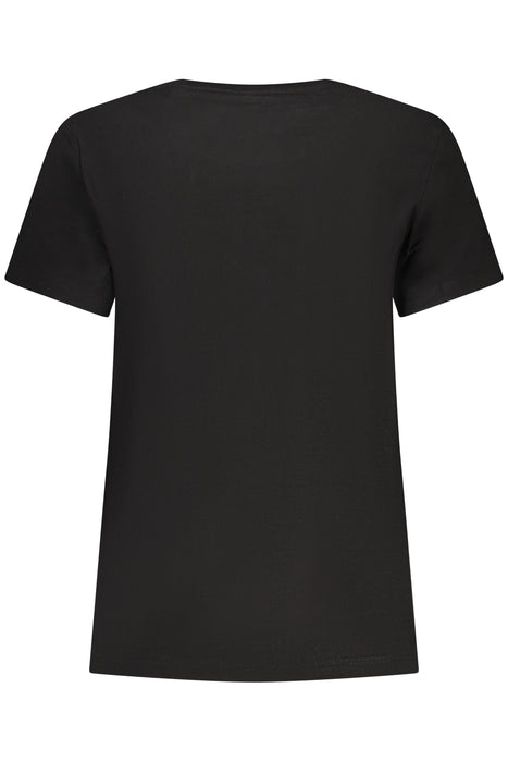 Guess Jeans Womens Short-Sleeved T-Shirt Black