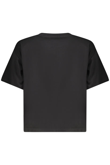 Guess Jeans Womens Short-Sleeved T-Shirt Black