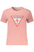 Guess Jeans Womens Short Sleeve T-Shirt Pink