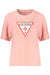 Guess Jeans Womens Short Sleeve T-Shirt Pink