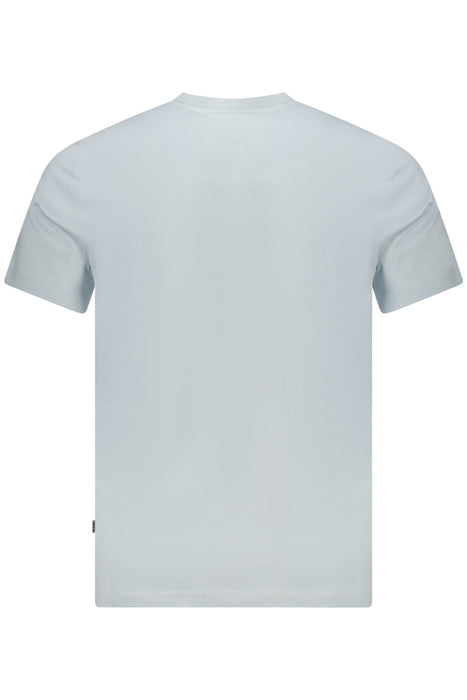 Guess Jeans Short Sleeve T-Shirt Men Blue