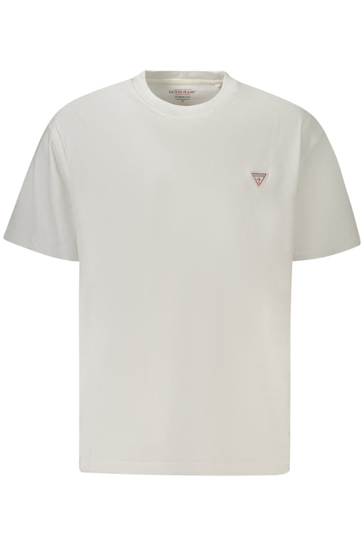 Guess Jeans Short Sleeve T-Shirt Men White