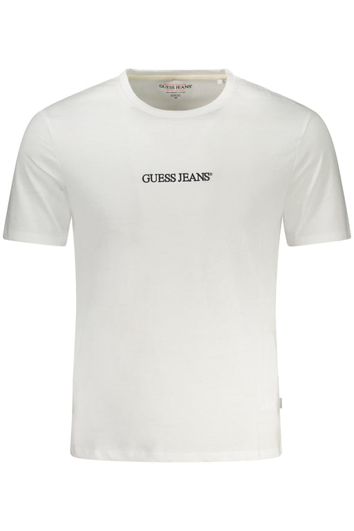 Guess Jeans Short Sleeve T-Shirt Men White