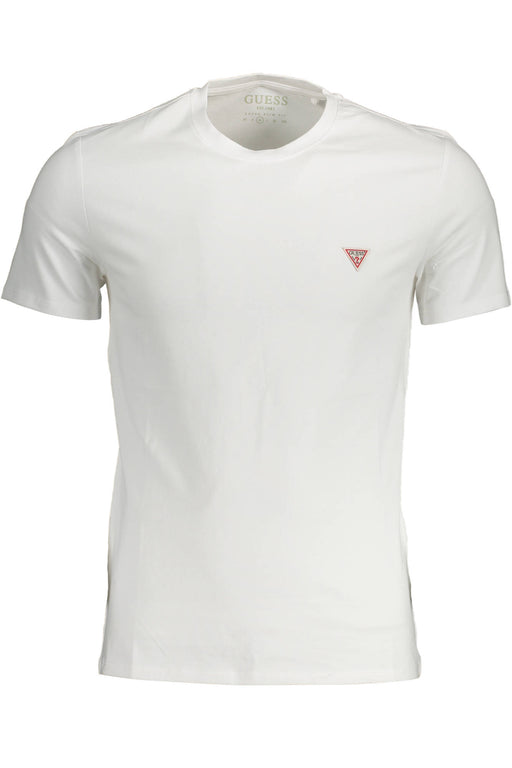 Guess Jeans Short Sleeve T-Shirt Men White