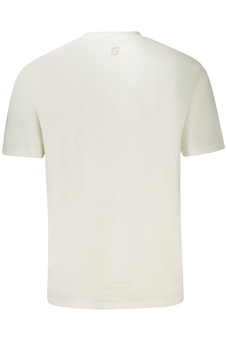 Guess Jeans Short Sleeve T-Shirt Men White