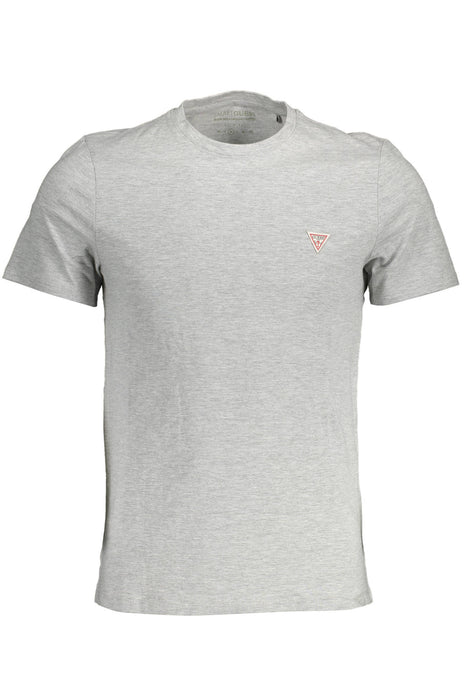 Guess Jeans Short Sleeve T-Shirt Men Grey