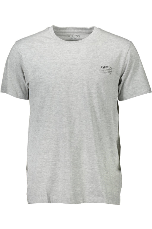 Guess Jeans Short Sleeve T-Shirt Men Grey