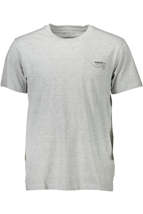 Guess Jeans Short Sleeve T-Shirt Men Grey