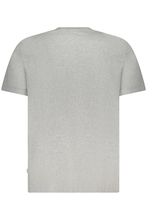 Guess Jeans Mens Short-Sleeved T-Shirt Grey