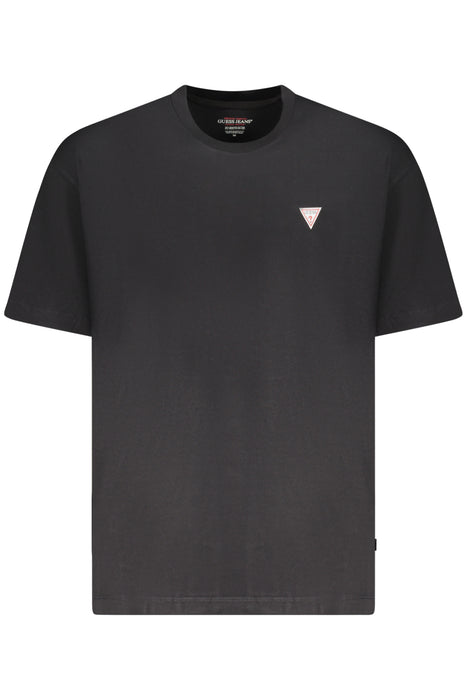 Guess Jeans Short Sleeve T-Shirt Men Black