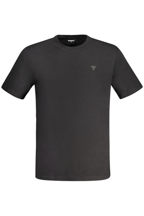 Guess Jeans Short Sleeve T-Shirt Men Black