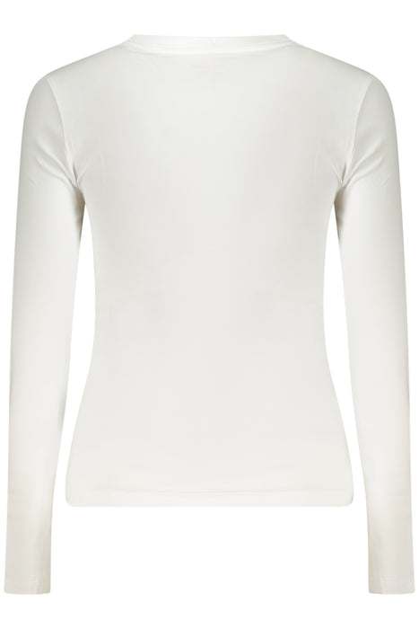 Guess Jeans Womens Long-Sleeved T-Shirt White