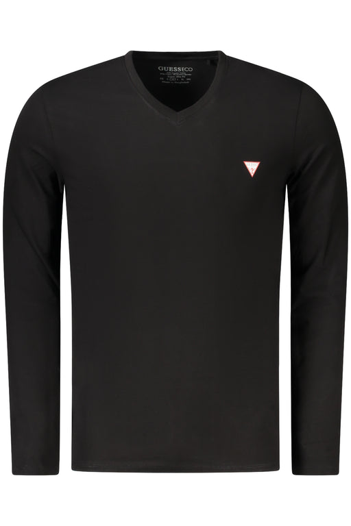 Guess Jeans Long Sleeve T-Shirt Men Black