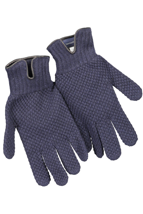 Harmont & Blaine Mens Blue Gloves