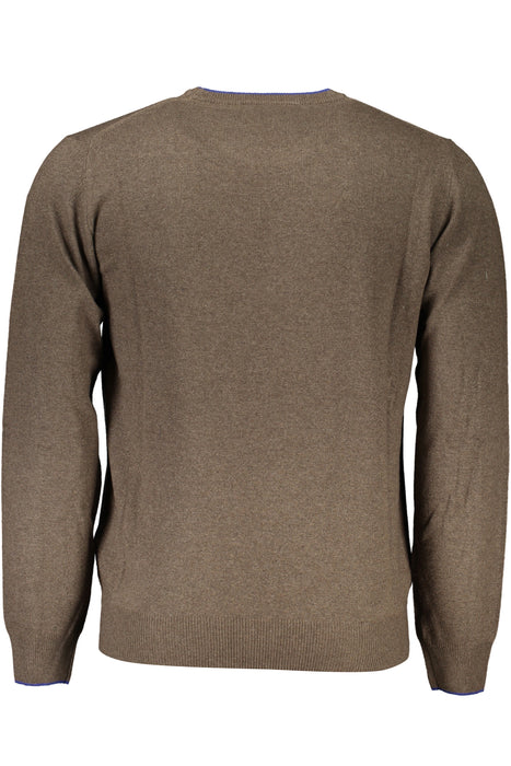 Harmont & Blaine Brown Mens Sweater
