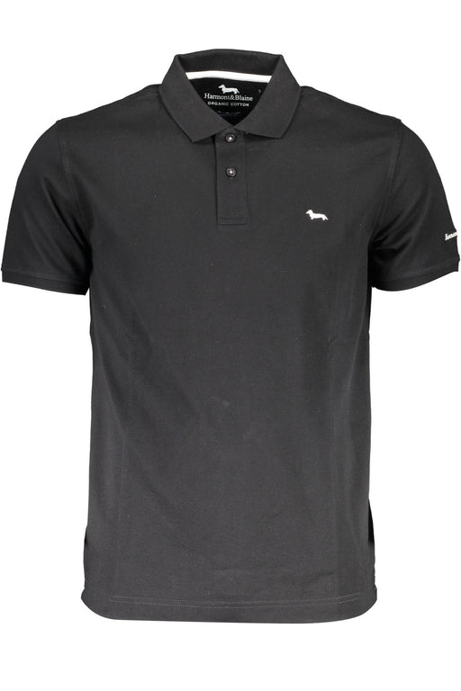 Harmont & Blaine Polo Short Sleeve Man Black