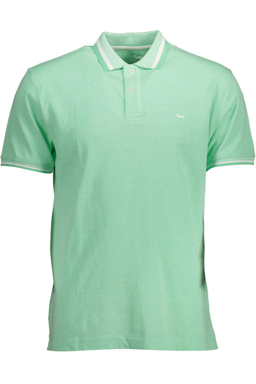 Harmont & Blaine Mens Short Sleeve Polo Green