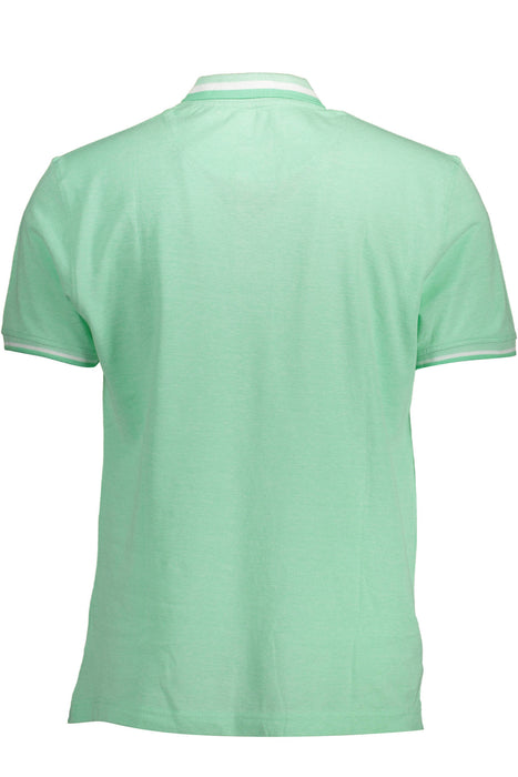 Harmont & Blaine Mens Short Sleeve Polo Green