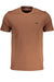 Harmont & Blaine Mens Short Sleeve T-Shirt Brown