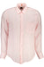 Hugo Boss Mens Long Sleeve Shirt Pink