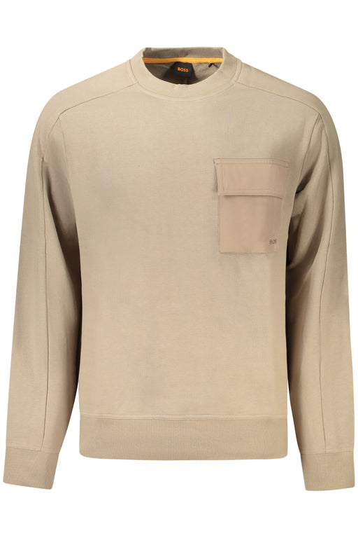 Hugo Boss Sweatshirt Without Zip Men Beige