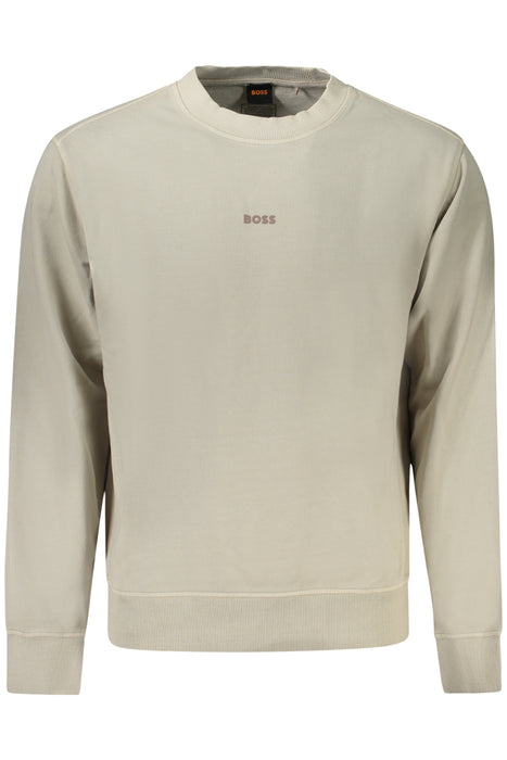 Hugo Boss Sweatshirt Without Zip Men Beige